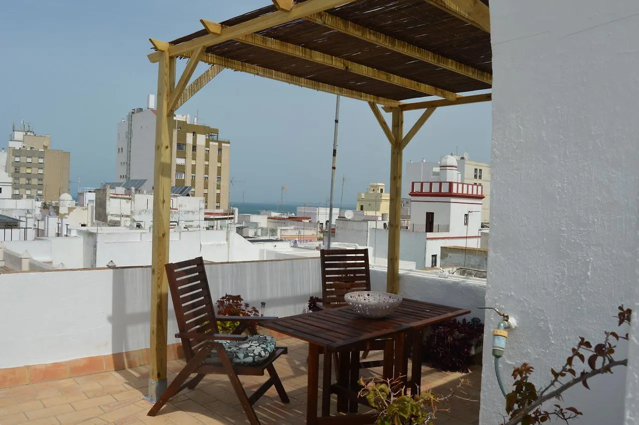 Apartment Ferienwohnung Apartamento El Mirador De Cádiz Spanien